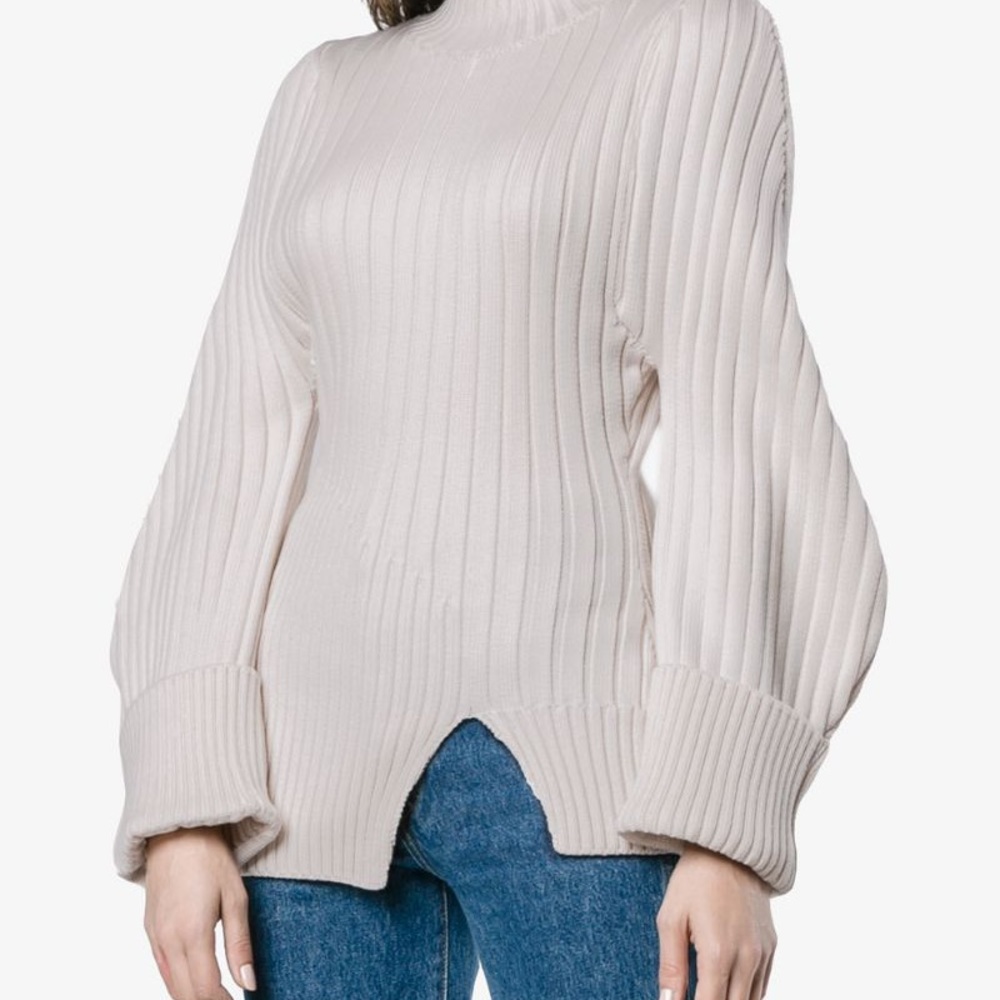 Jacquemus Knit Sweater In Light Pink - Picture 2 of 7